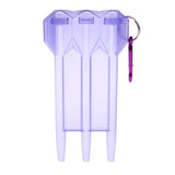 Maxbell Portable Nylon Dart Storage Box Transparent Dart Case with Lock Buckle Purple - Aladdin Shoppers