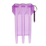 Maxbell Portable Nylon Dart Storage Box Transparent Dart Case with Lock Buckle Light Purple - Aladdin Shoppers