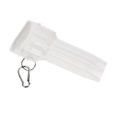 Maxbell Fashion Dart Box Portable Plastic Transparent Box with Lock Buckle White - Aladdin Shoppers