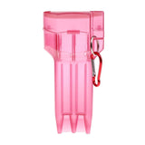 Maxbell Fashion Dart Box Portable Plastic Transparent Box with Lock Buckle Red - Aladdin Shoppers