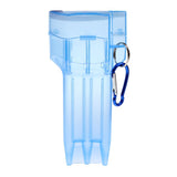 Maxbell Fashion Dart Box Portable Plastic Transparent Box with Lock Buckle Blue - Aladdin Shoppers