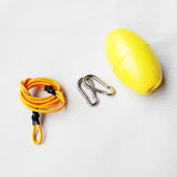 Maxbell Kayak Tow Throw Line Floating Accessory Leash Yellow + Yellow