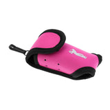 Maxbell Maxbell Elastic Neoprene Mini Golf Ball Holder Pouch Bag Small Waist Pack Hot Pink