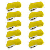 Maxbell 10 Pieces Golf Club Iron Headcover Putter Head Protector Cover Yellow - Aladdin Shoppers