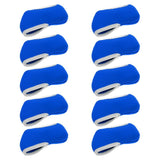 Maxbell 10 Pieces Golf Club Iron Headcover Putter Head Protector Cover Royal Blue - Aladdin Shoppers