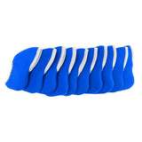 Maxbell 10 Pieces Golf Club Iron Headcover Putter Head Protector Cover Royal Blue - Aladdin Shoppers