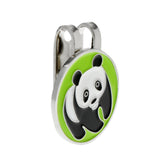 Maxbell Maxbell Metal Magnetic Golf Ball Markers Accessory with Hat Clip Set Panda Pattern Golfer Gift