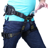 Maxbell Maxbell Professional Rock Climbing Harness Safety Seat Sitting Bust Belt Mountaineering Rappelling Rescue Fall Arrest Protection Equipment with Gear Loops