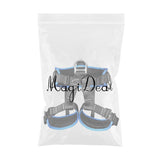 Maxbell Professional Safety Rock Climbing Rappelling Harness Seat Sitting Bust Belt Blue - Aladdin Shoppers