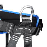 Maxbell Professional Safety Rock Climbing Rappelling Harness Seat Sitting Bust Belt Blue - Aladdin Shoppers