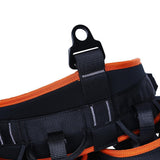 Maxbell Maxbell Professional Safety Rock Climbing Rappelling Harness Seat Sitting Bust Belt Orange
