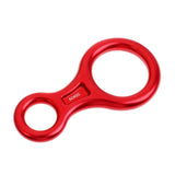 Maxbell 35KN Figure 8 Climbing Mountaineering Rappelling Ring Belay Device Red - Aladdin Shoppers