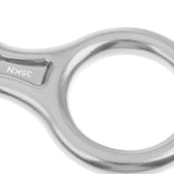 Maxbell 35KN Figure 8 Climbing Mountaineering Rappelling Ring Belay Device Silver - Aladdin Shoppers