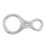 Maxbell 35KN Figure 8 Climbing Mountaineering Rappelling Ring Belay Device Silver - Aladdin Shoppers