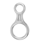 Maxbell 35KN Figure 8 Climbing Mountaineering Rappelling Ring Belay Device Silver - Aladdin Shoppers