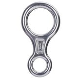 Maxbell Maxbell 35KN Figure 8 Climbing Mountaineering Rappelling Ring Belay Device Silver