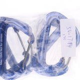 Maxbell Maxbell 6 Pieces 12KN Aluminum Wire Gate Carabiner for Hammock Camping Hiking Blue