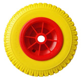 Maxbell Puncture Proof Rubber Tyre on Red Wheel for Kayak Trolley 25.4cm/ 10inch - Aladdin Shoppers