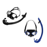 Maxbell Scuba Diving Swimming Snorkeling Goggles Glasses Mask & Snorkel Set Blue - Aladdin Shoppers
