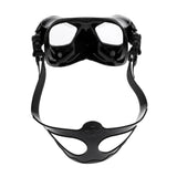 Maxbell Maxbell Scuba Diving Swimming Snorkeling Goggles Glasses Mask & Snorkel Set Black