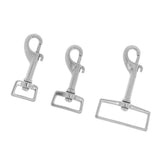 Maxbell Maxbell 316 Stainless Steel Square Eye Swivel Bolt Snap Hook Diving Clip 7.2 x 2.6cm