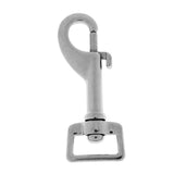 Maxbell Maxbell 316 Stainless Steel Square Eye Swivel Bolt Snap Hook Diving Clip 7.2 x 2.6cm