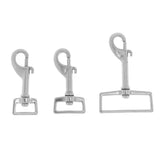 Maxbell Maxbell 316 Stainless Steel Square Eye Swivel Bolt Snap Hook Diving Clip 7.2 x 2.6cm