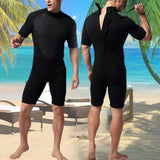 Maxbell Maxbell Men 3mm Neoprene Diving Suits Free Dive Scuba Snorkeling Short Wetsuits M