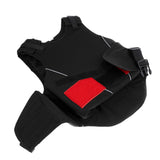 2xFlexible Body Protective Gear Equestrian Horse Riding Vest Kids Black M