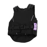 Maxbell Flexible Body Protective Gear Equestrian Horse Riding Vest Kids Black S - Aladdin Shoppers