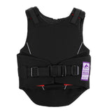 Maxbell Flexible Body Protective Gear Equestrian Horse Riding Vest Kids Black S - Aladdin Shoppers