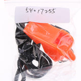 Maxbell Plastic Whistle with Lanyard for Emergency Survival Marine Safety Orange - Aladdin Shoppers