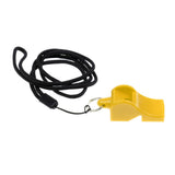 Maxbell Plastic Whistle with Lanyard for Emergency Survival Marine Safety Yellow - Aladdin Shoppers