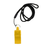 Maxbell Plastic Whistle with Lanyard for Emergency Survival Marine Safety Yellow - Aladdin Shoppers