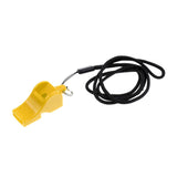 Maxbell Plastic Whistle with Lanyard for Emergency Survival Marine Safety Yellow - Aladdin Shoppers