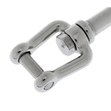 Maxbell Maxbell 99mm/ 3.9" Heavy Duty Marine Grade 316 Stainless Steel Swivel Shackle Bolt Snap Hook - Diving Scuba Clip Multipurpose