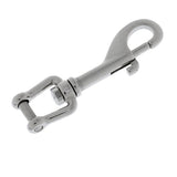 Maxbell Maxbell 99mm/ 3.9" Heavy Duty Marine Grade 316 Stainless Steel Swivel Shackle Bolt Snap Hook - Diving Scuba Clip Multipurpose