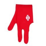 Maxbell Spandex Snooker Billiard Pool Cue Glove Left Hand 3 Finger Accessory Red - Aladdin Shoppers