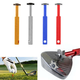 Maxbell Professional Wedge & Iron Golf Club Regrooving Tool Sharpener & Cleaner Gold - Aladdin Shoppers