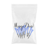 Maxbell Maxbell 10 Pieces 83mm Height Rubber Golf Tees Golfer Training Royalblue