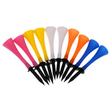 Maxbell 10 Pieces 83mm Height Rubber Golf Tees Golfer Training Mixed Color - Aladdin Shoppers