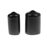 Maxbell Maxbell Set of 10 Black Rubber Protective Cover Case for Snooker Cue Tips