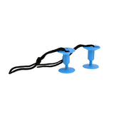 Maxbell 2 Pieces Bodyboard Surfboard Leash Plugs with Cords Strings Blue - Aladdin Shoppers