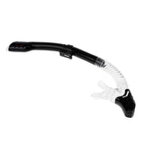 Maxbell Maxbell Silicone Scuba Snorkeling Diving Breath Tube Swimming Dry Snorkel Black