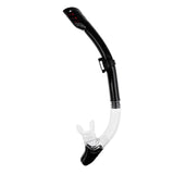 Maxbell Maxbell Silicone Scuba Snorkeling Diving Breath Tube Swimming Dry Snorkel Black