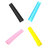 Maxbell 2Pcs Scuba Diving 3.7" Long Regulator Hose LP Hose Protector Yellow & Black