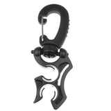 Maxbell Scuba Diving Double BCD Hose Holder with Clip Black - Aladdin Shoppers