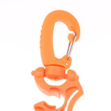 Maxbell Scuba Diving Double BCD Hose Holder with Clip Orange - Aladdin Shoppers