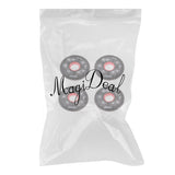 Maxbell 4 Pieces Inline Roller Hockey Fitness Skate Replacement Wheel 84A 72mm Black - Aladdin Shoppers