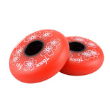 Maxbell 2x4 Pieces Inline Roller Hockey Fitness Skate Replacement Wheel 84A 72mm Red